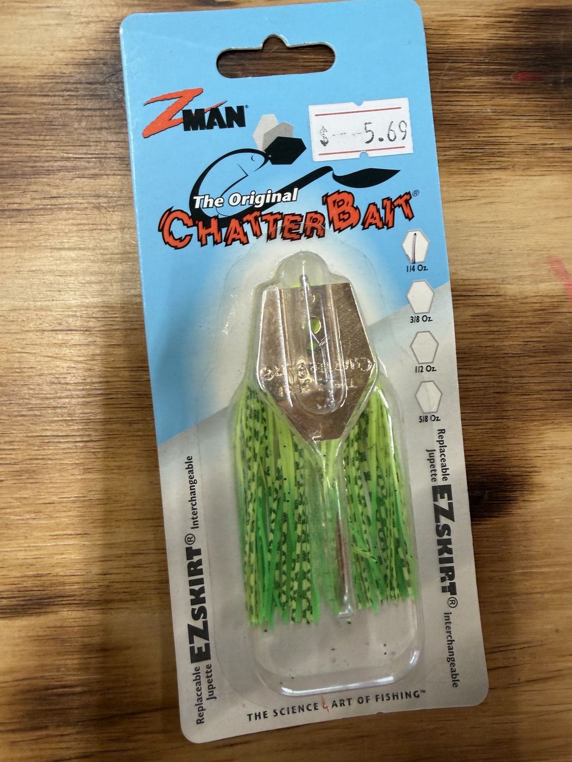 CHATTERBAIT 1/4 OZ, Colour: FROG