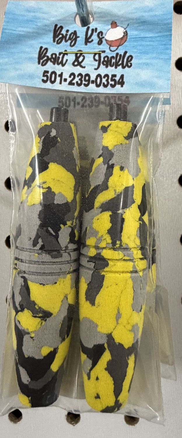 EVA PEG FLOAT, Colour: YELLOW CAMO