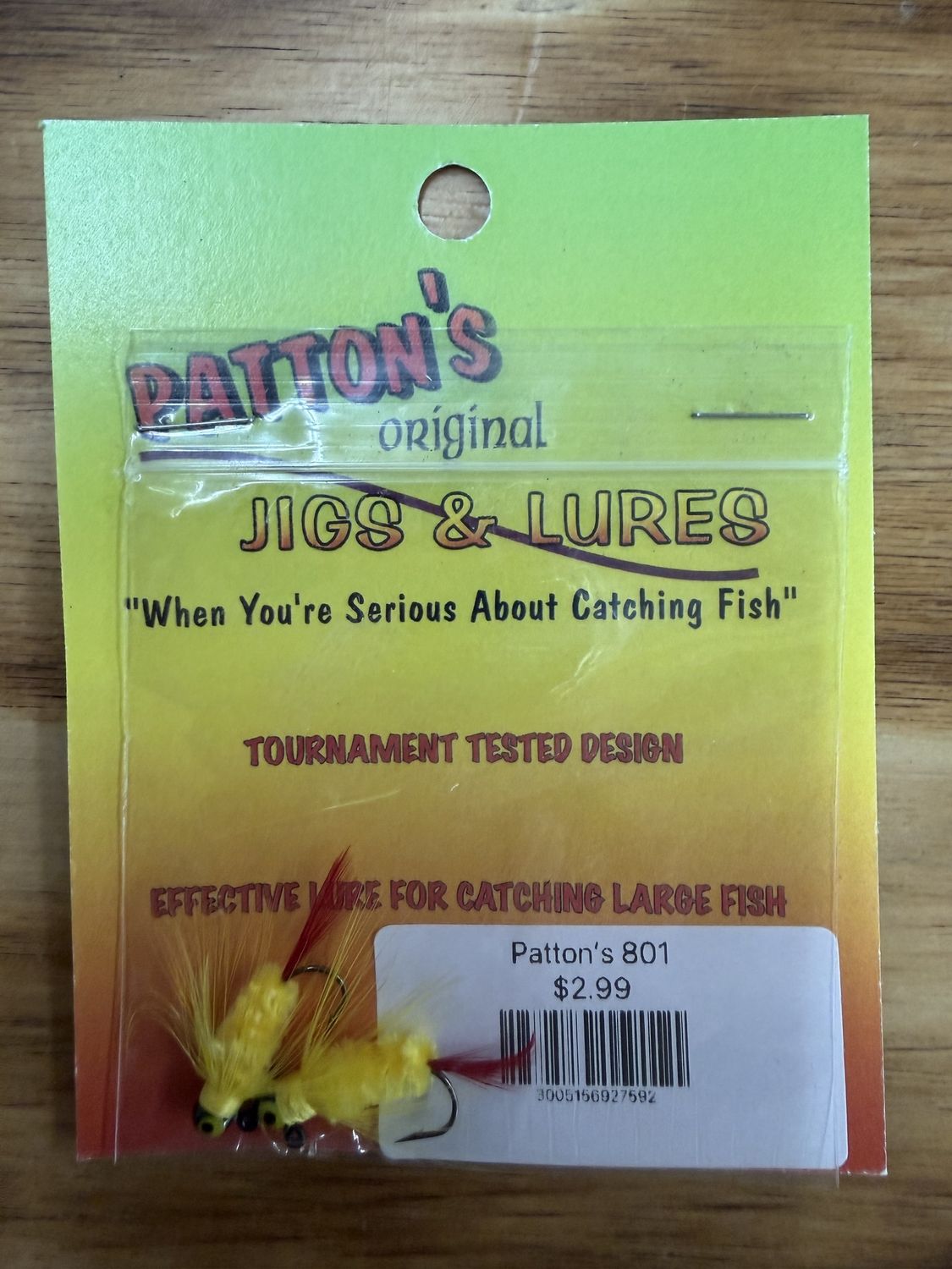 PATTON'S JIGS, CODE: 801