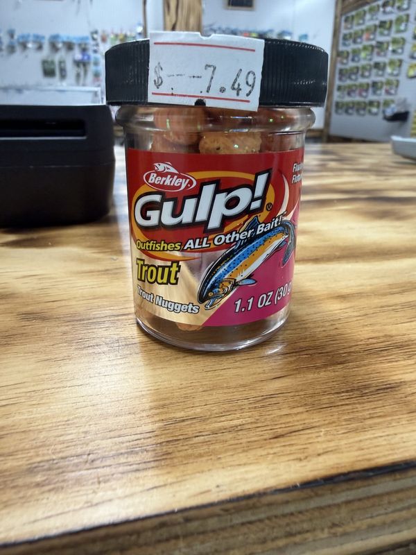 ORANGE PULP TROUT MAGNET