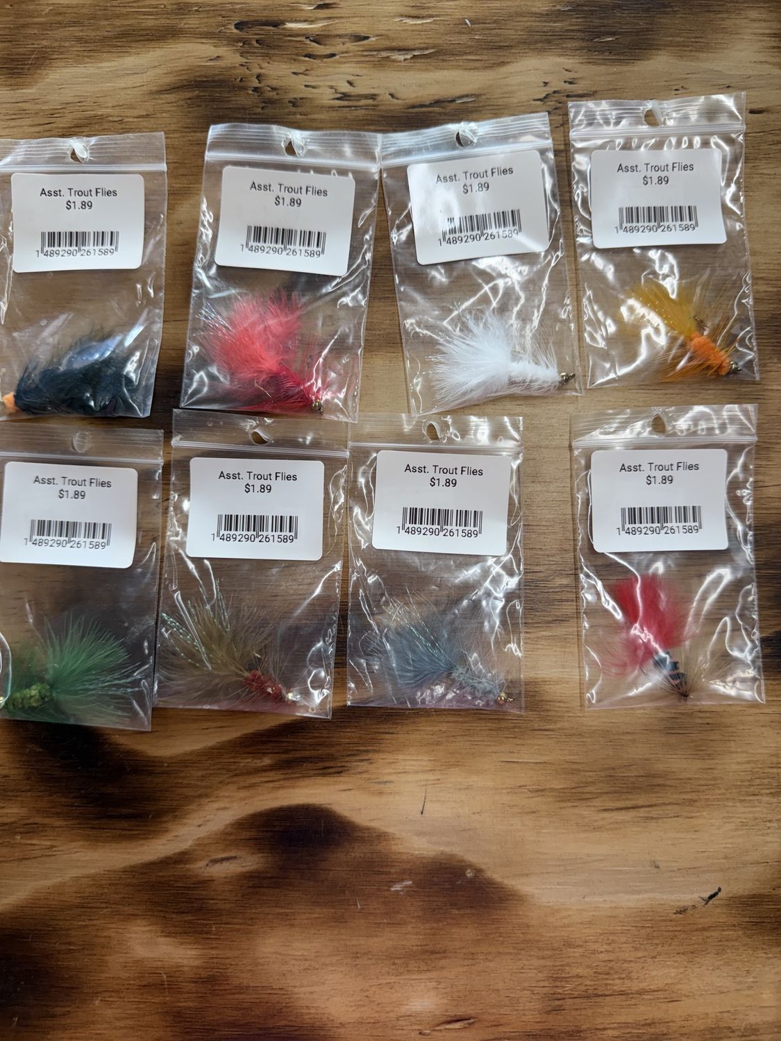 ASST TROUT FLIES 1.89