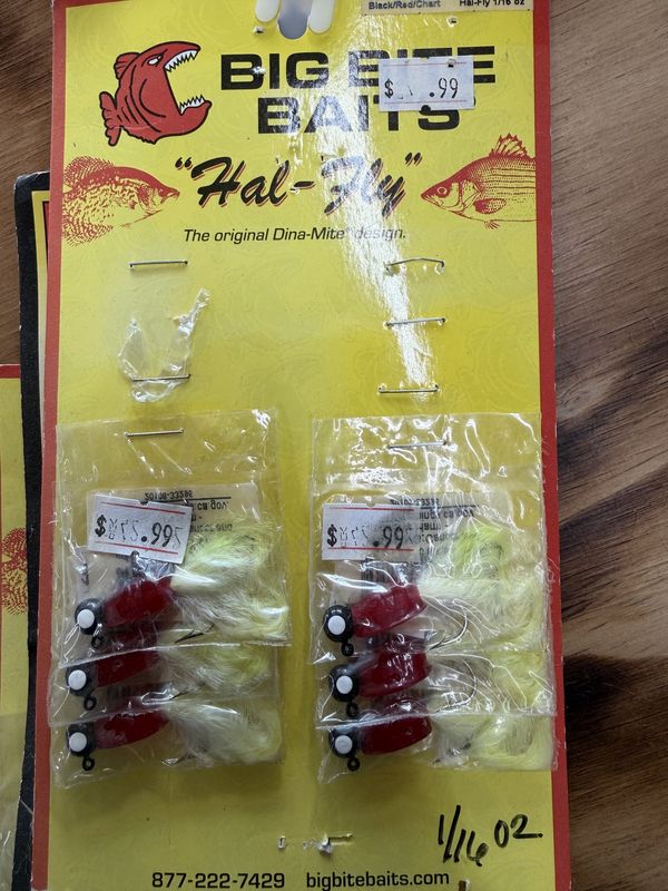 TROUT HAL-FLY BLACK/RED/CHART
