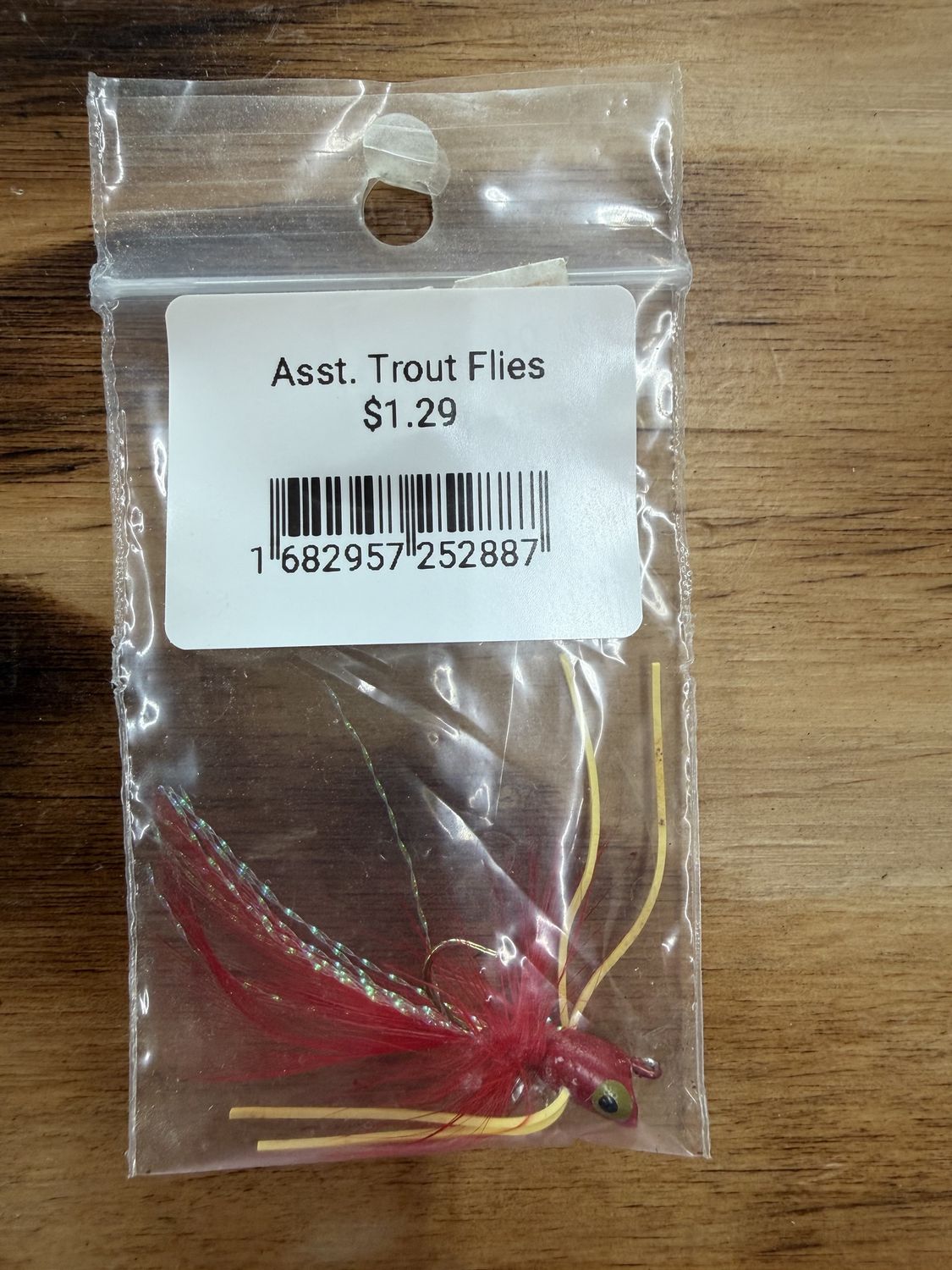 ASST TROUT FLIES 1.29