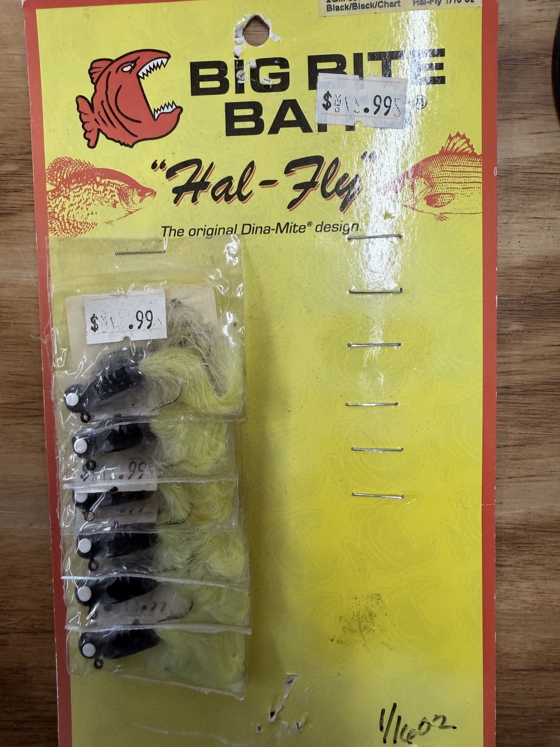 TROUT HAL-FLY BLACK/BLACK/CHART