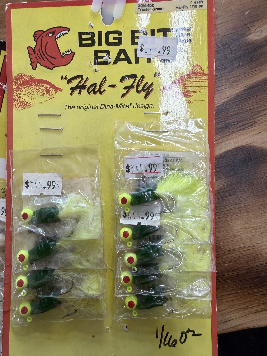 TROUT HAL-FLY TRACTOR GREEN