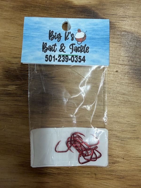 RED REAPER HOOKS SZ 8