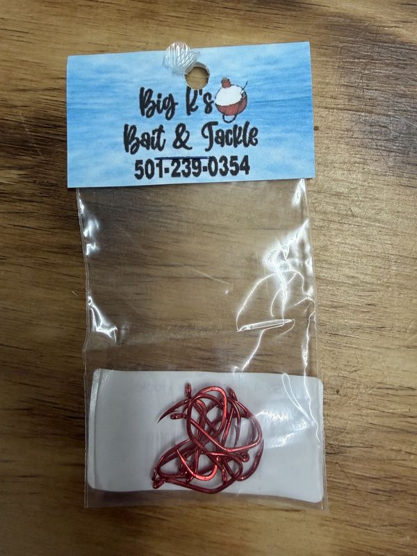 RED REAPER HOOKS SZ 4