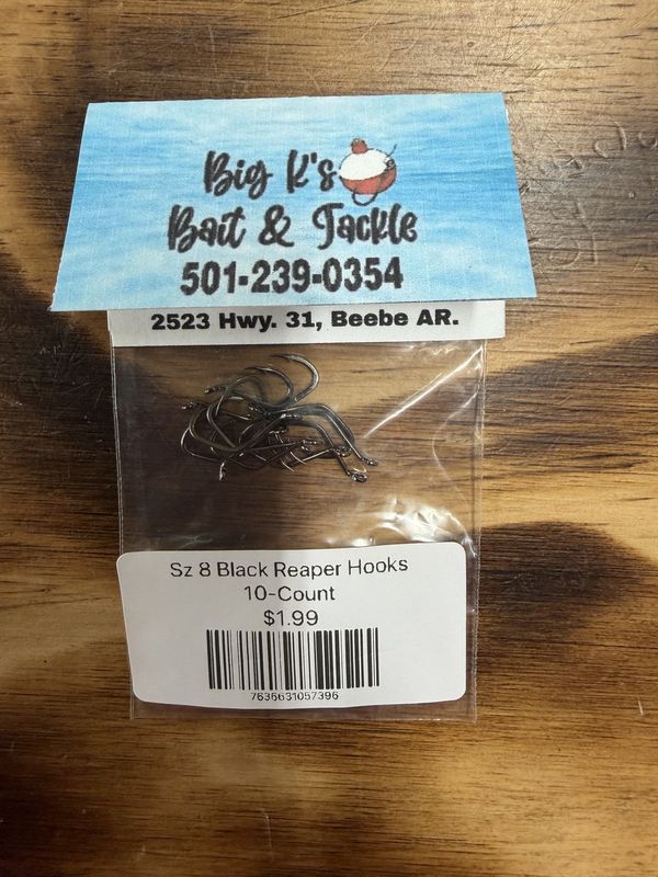 SZ8 BLACK REAPER HOOKS