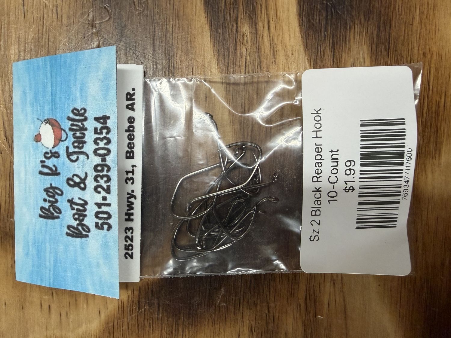 SZ2 BLACK REAPER HOOKS