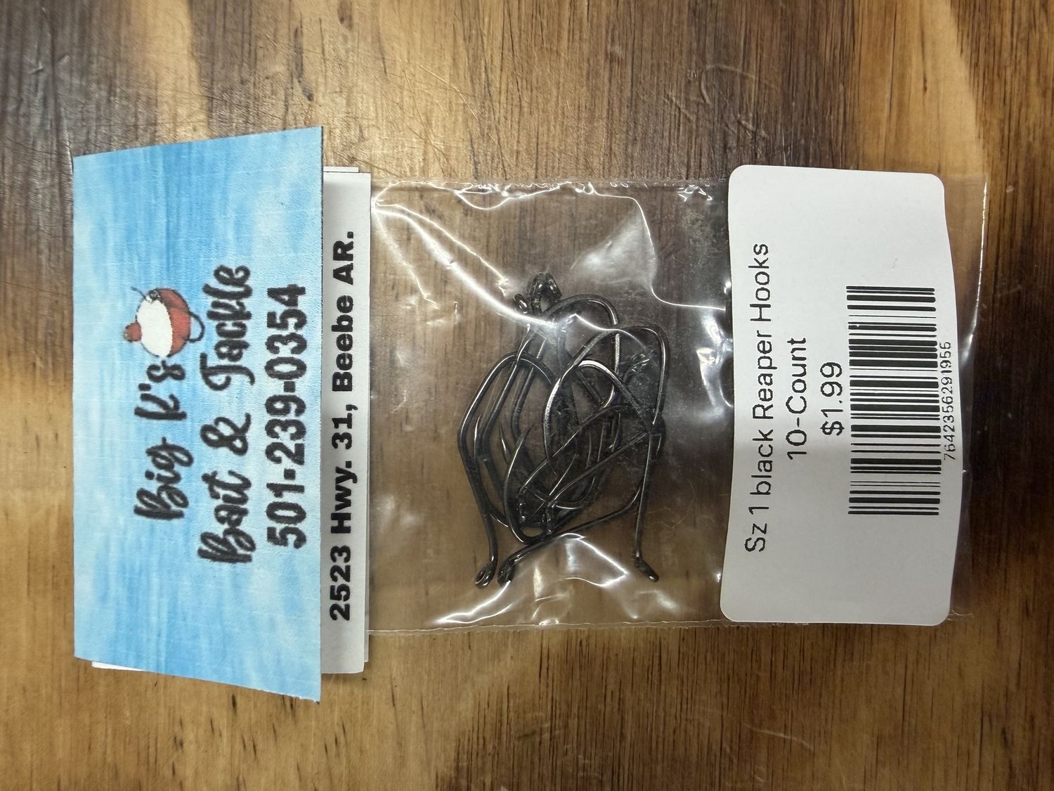 SZ1 BLACK REAPER HOOKS
