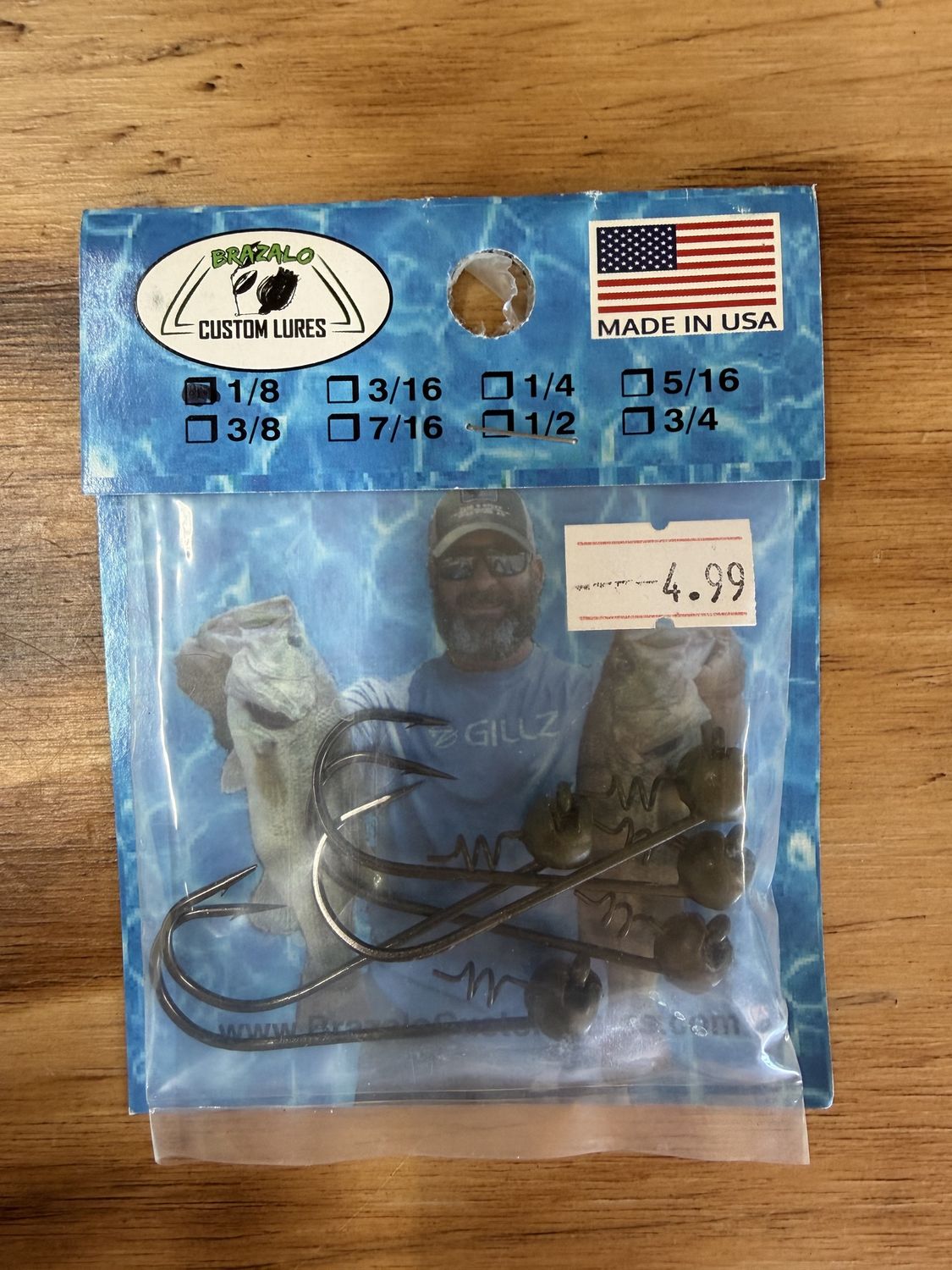 BRAZALO SRS HEADS, Size: 1/8 OZ