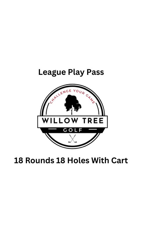 2026 LEAGUE PLAY PACKAGE - 18 rounds of 18 holes with  Cart