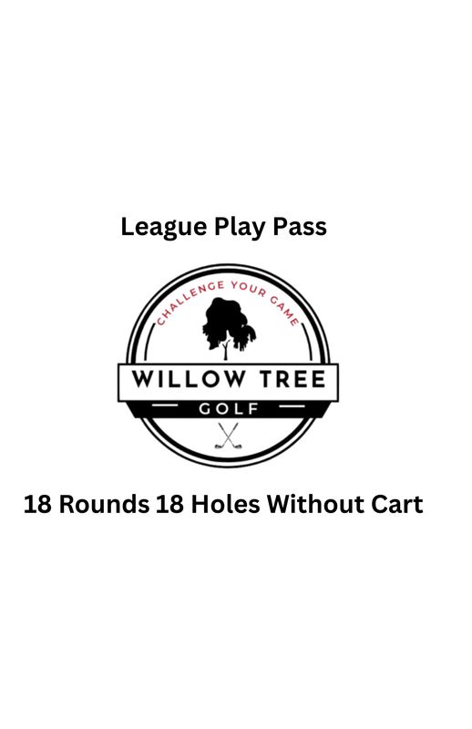 2026 LEAGUE PLAY PACKAGE - 18 rounds of 18 holes without  Cart