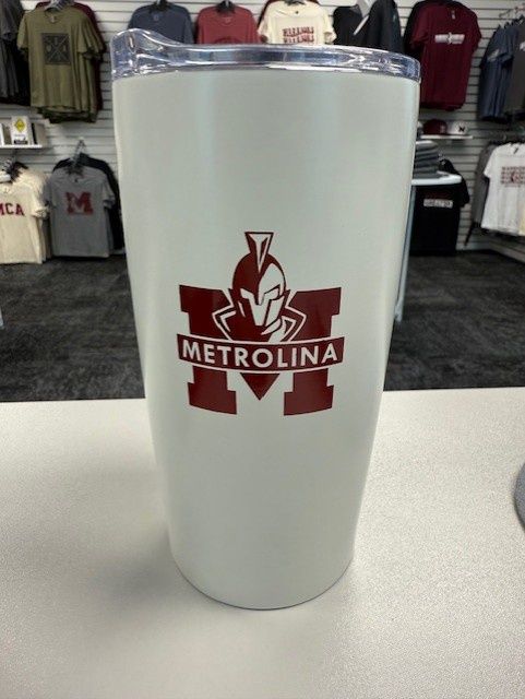 White Metrolina Tumblers