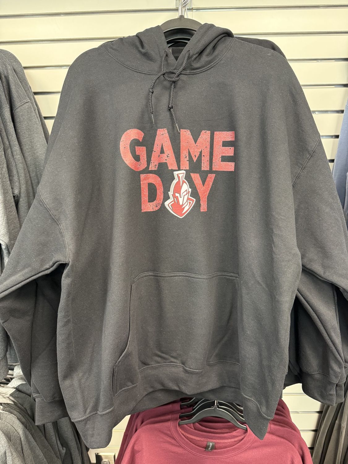 Game Day Black Gildan Hoodie*