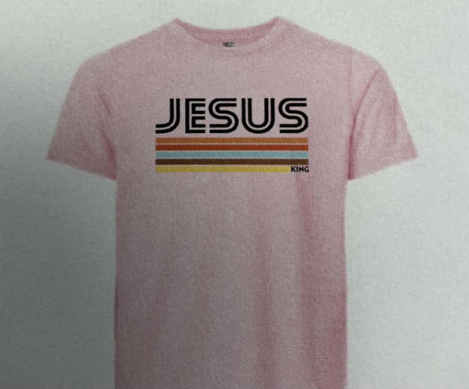 Jesus Pink Bella Canvas*, Size: Medium