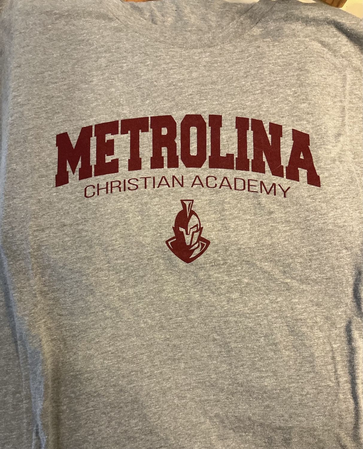 Metrolina Old School TShirts*, Colour: Light Grey, Size: Youth Large