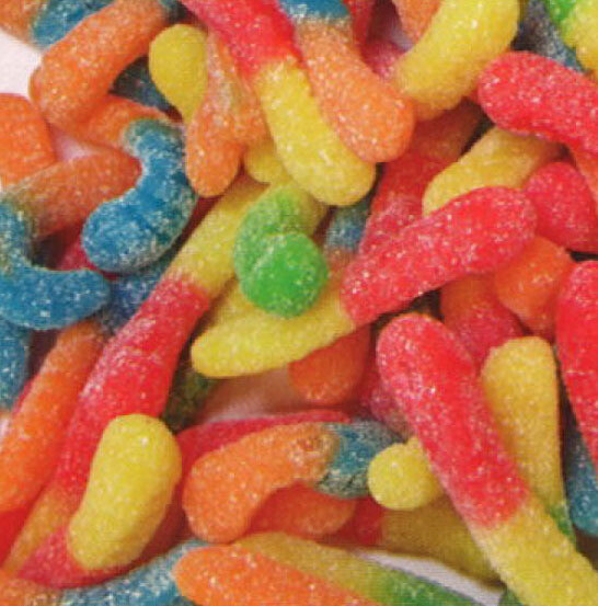 20.  Wockenfuss Sour Gummi Worms