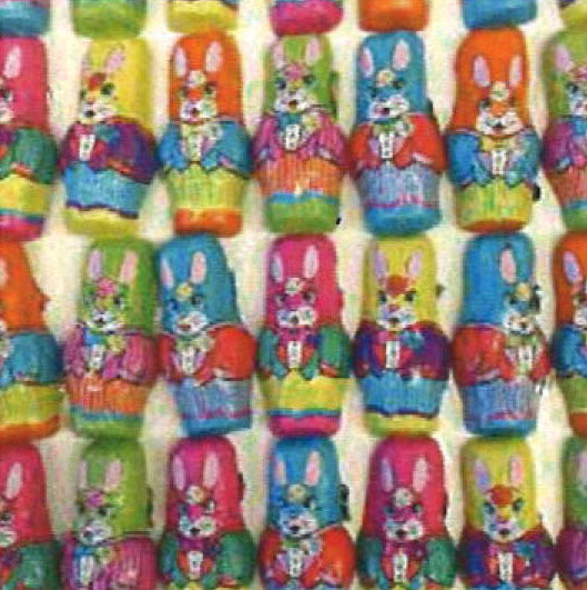 E2. Wockenfuss Milk Chocolate Foil Bunnies