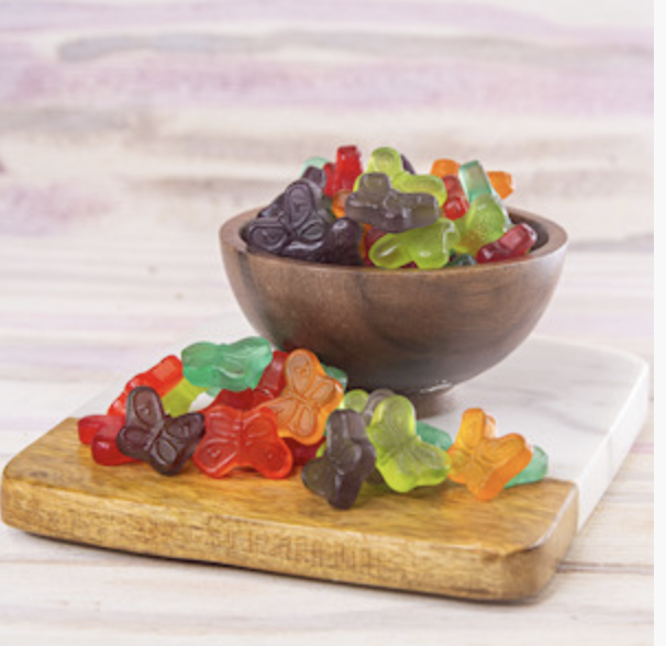 19.  Wocknefuss Gummi Butterflies