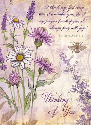 Thinking of you – I thank my God every time I remember you! Thinking of you – I thank my God every time I remember you!