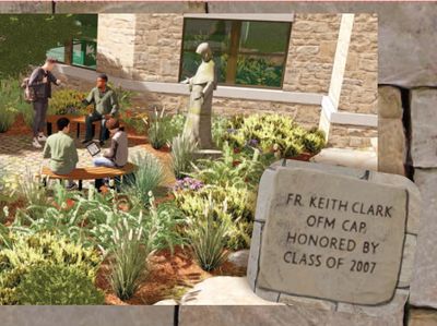 Fr. Solanus Hall Garden - Engraved Paver