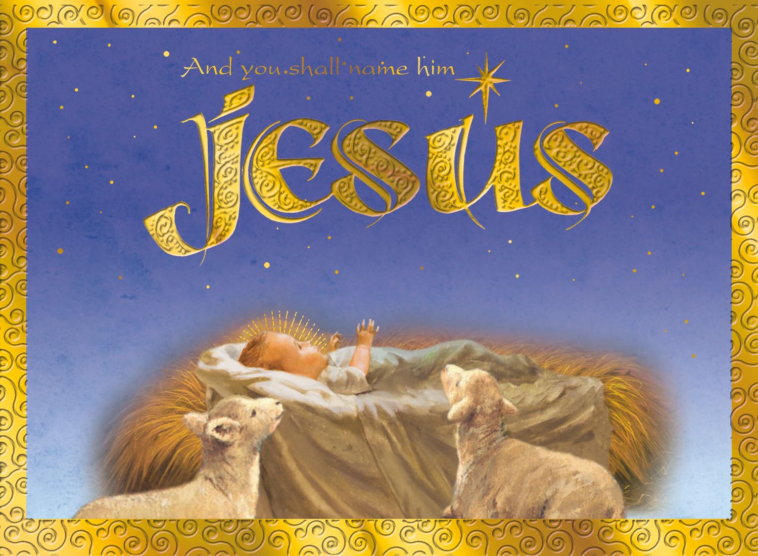 And you shall name him Jesus