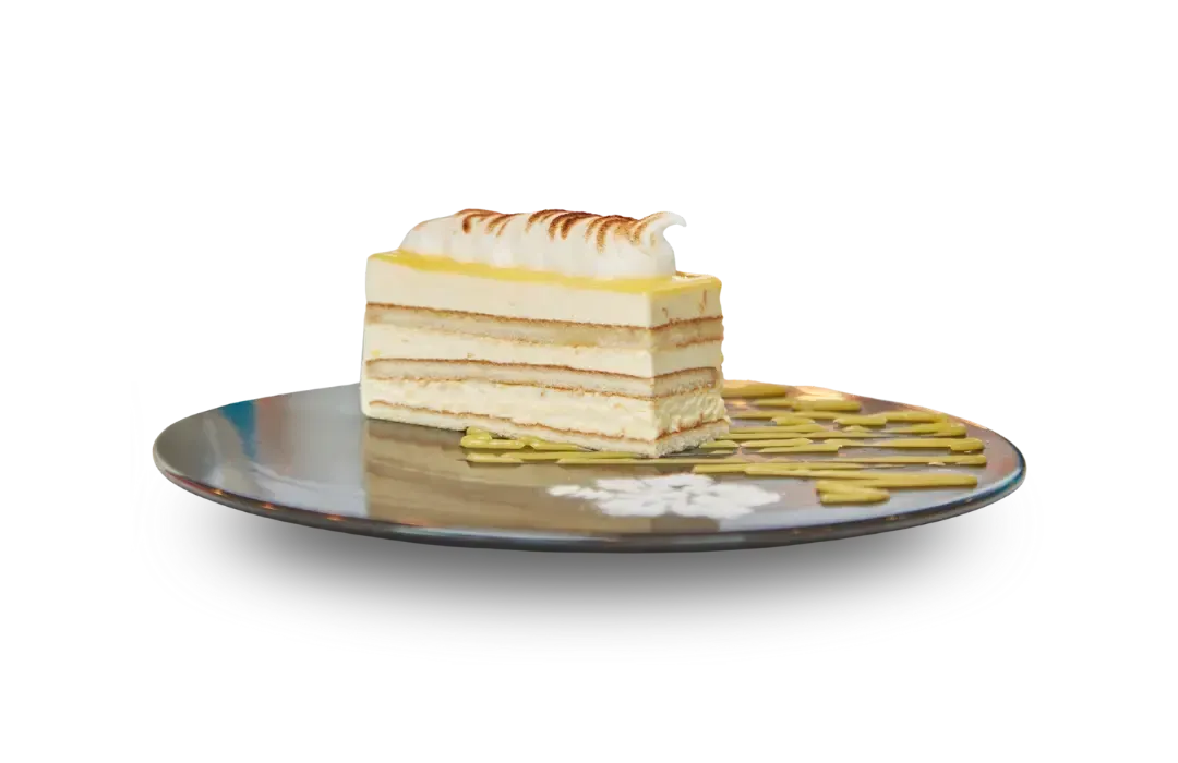 Lemon Mousse Cake