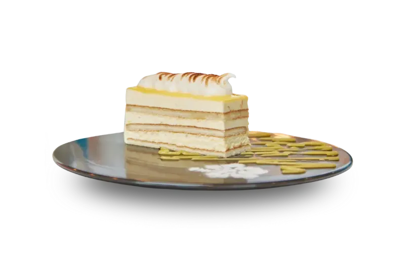 Lemon Mousse Cake