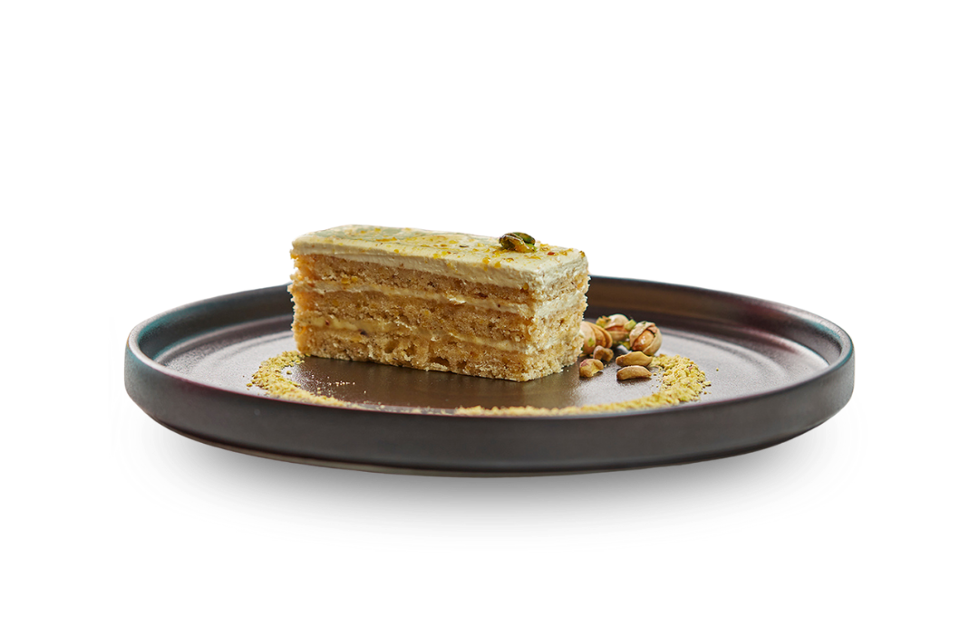 Pistachio Layered Cake