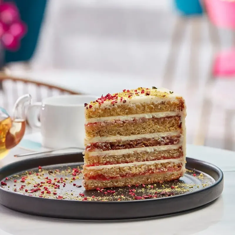 Pistachio & Rose Cake