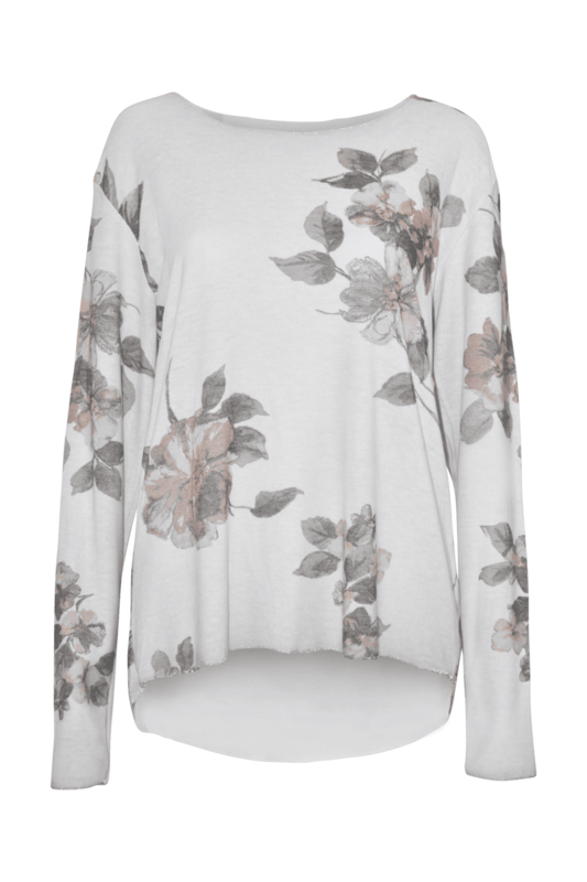 Sweatshirt Rose Grau