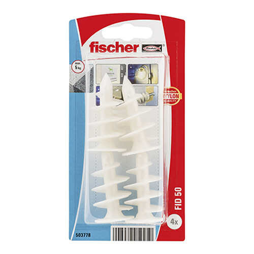 FID 50 - Βύσμα για Στήριξη σε Μόνωση σε blister (4x)
