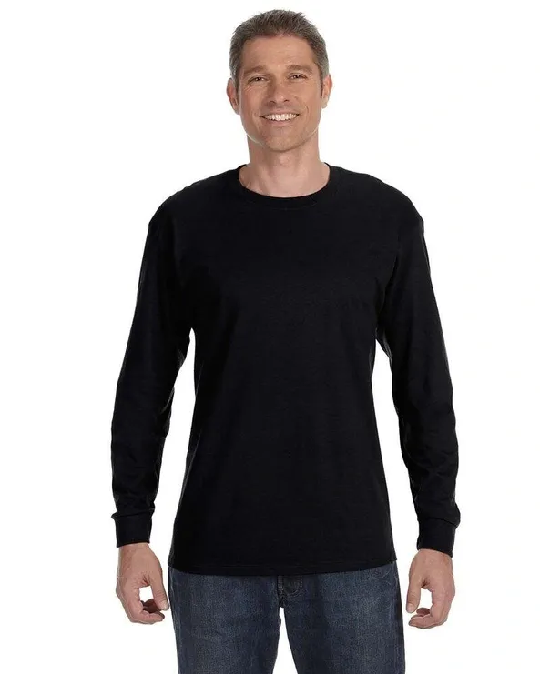 Heavy Cotton Long-Sleeve T-Shirt