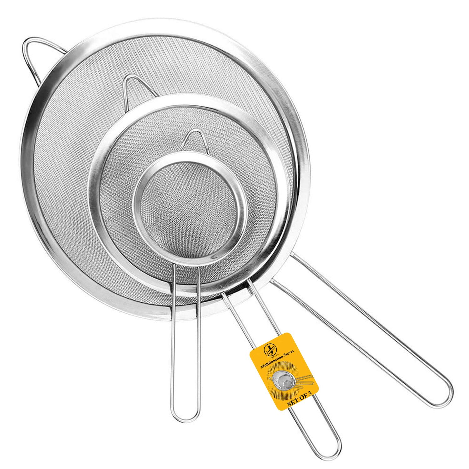Sieves &amp; Strainers Set (3pcs)
