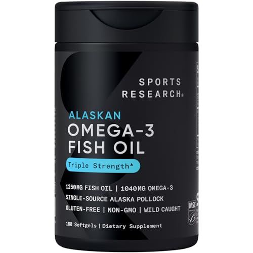 Omega-3 Fish Oil (180 softgels)