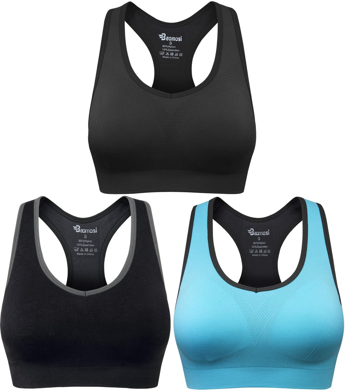 Racerback Sports Bra High Impact