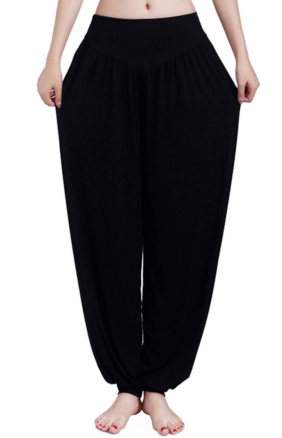 Women’s Cropped Harem Yoga Pants