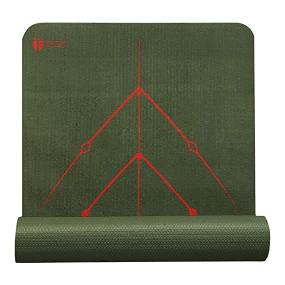 Reversible Yoga Mat with GuideAlign 5–6mm