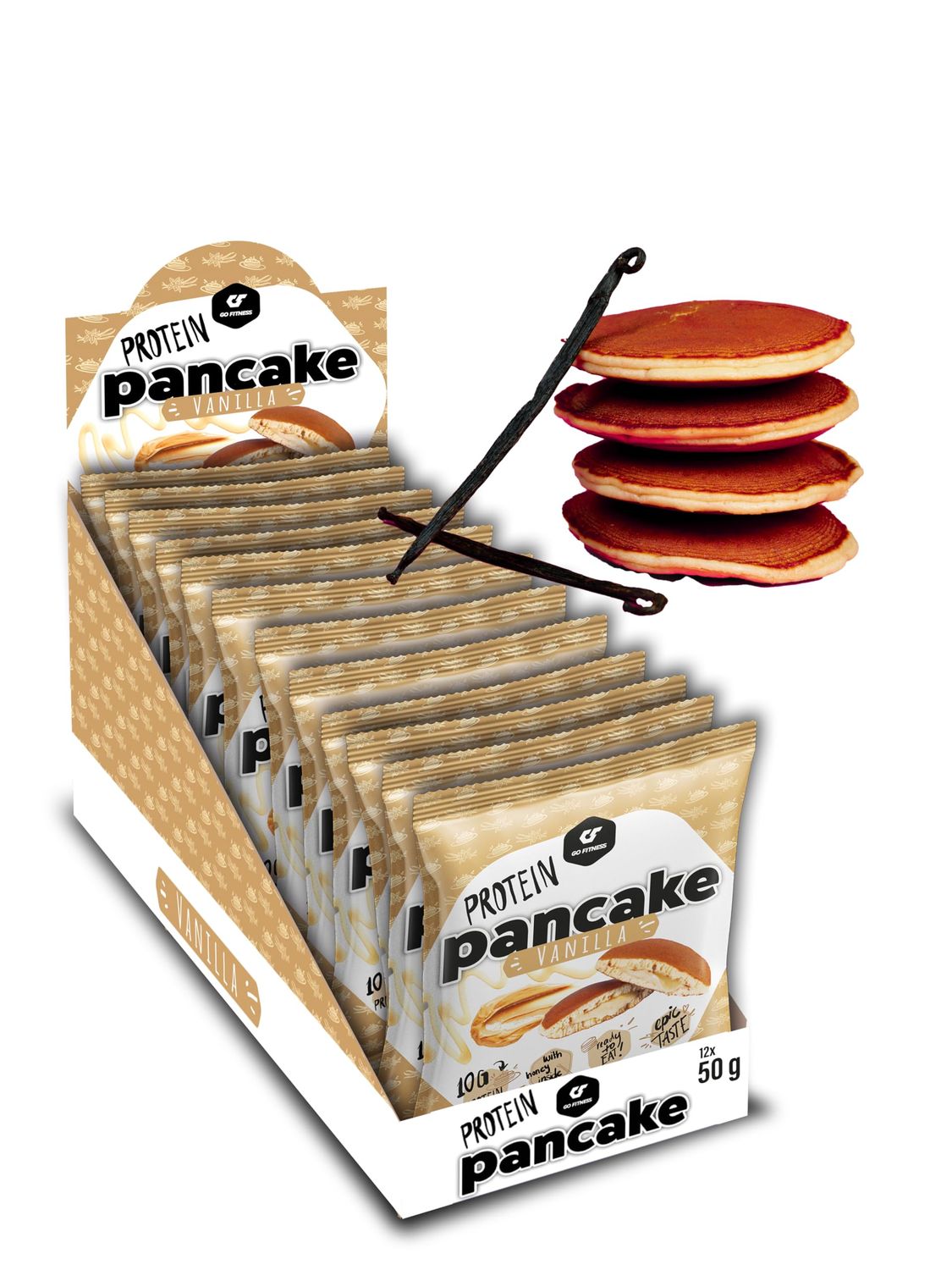 Protein Pancakes Vanilla 12pcs