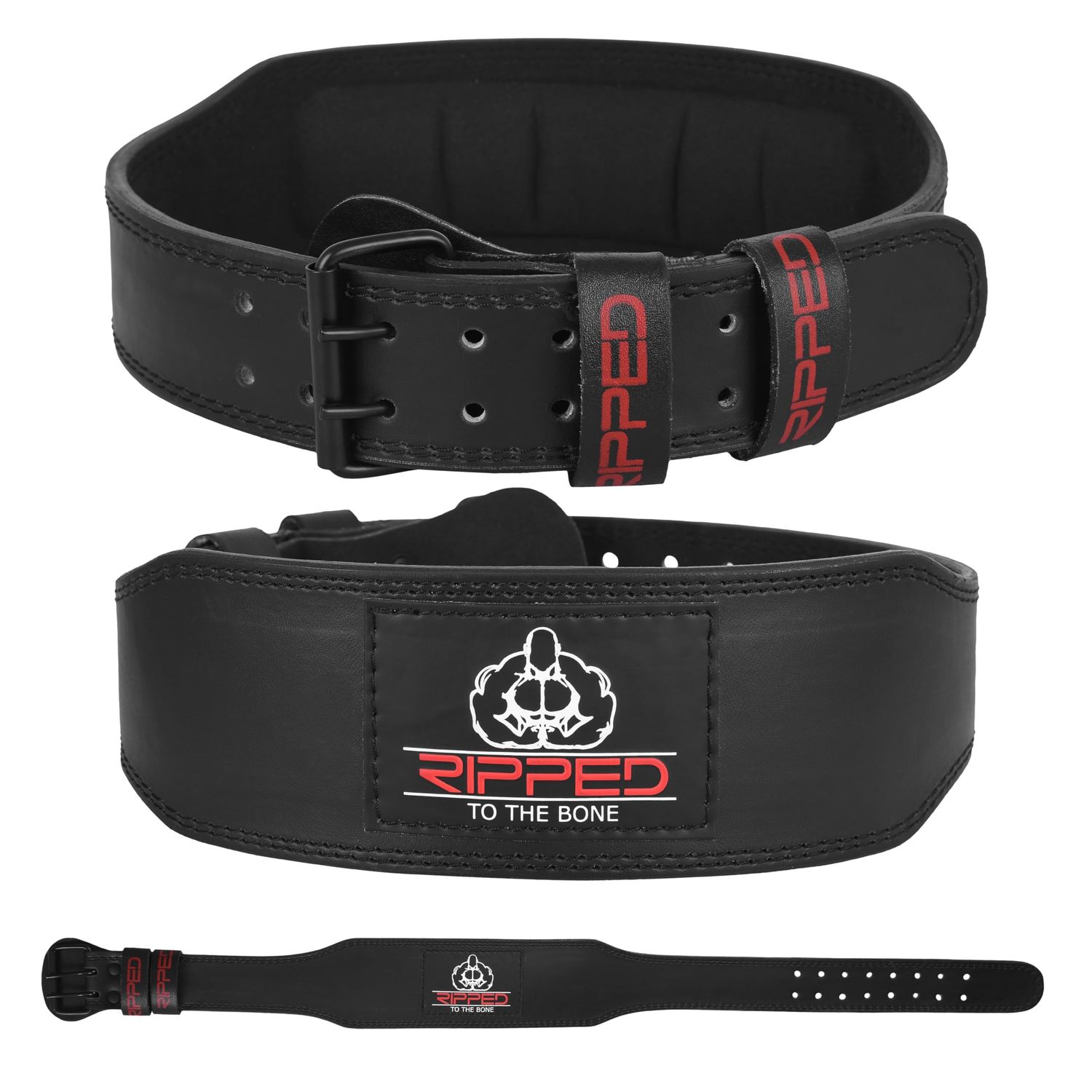 Leather Weightlifting Belt 4&quot;