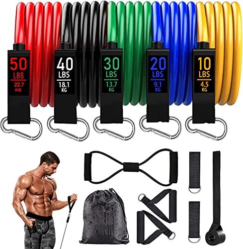 Resistance Bands Set 12pcs (Strength Training)