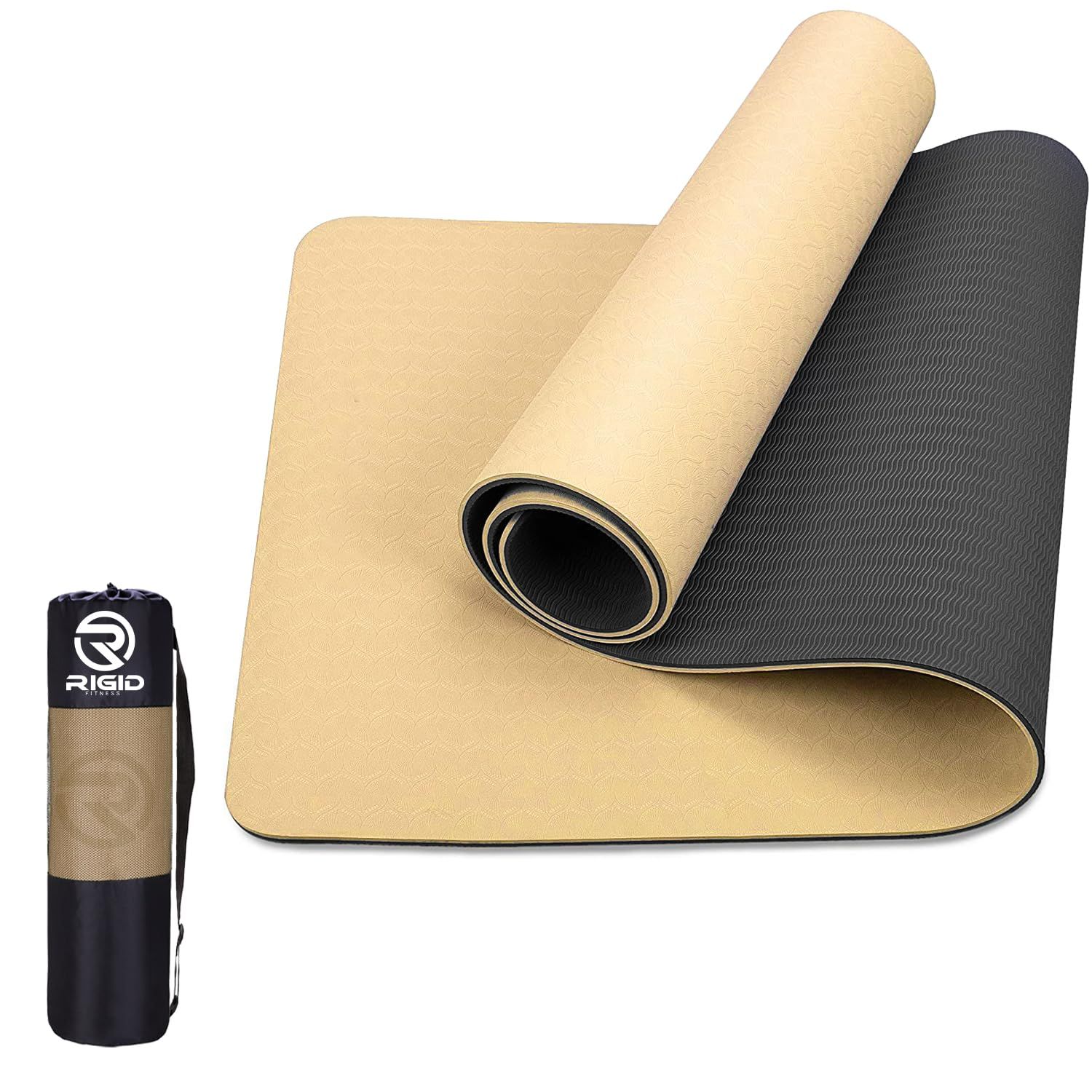 TPE Yoga Mat 6mm 183×66cm (with Bag)