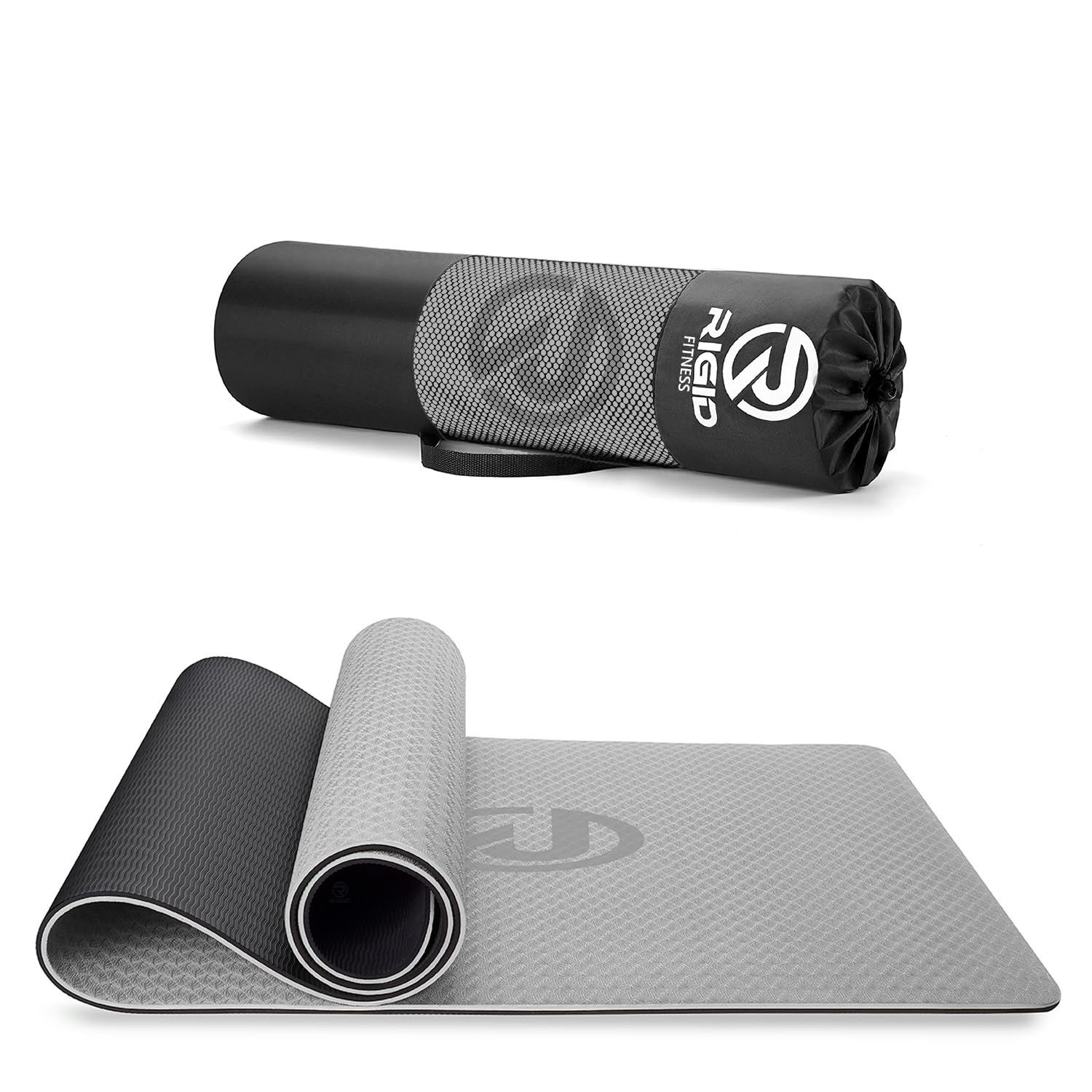 Thick Yoga Mat 183×66cm (Non-Slip, Bag)