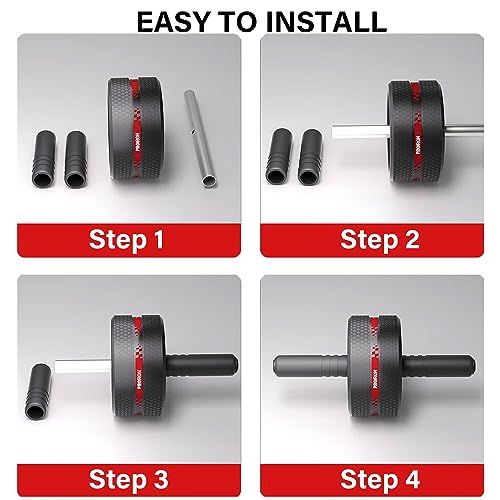 Ab Roller Wheel (with Knee Pad)
