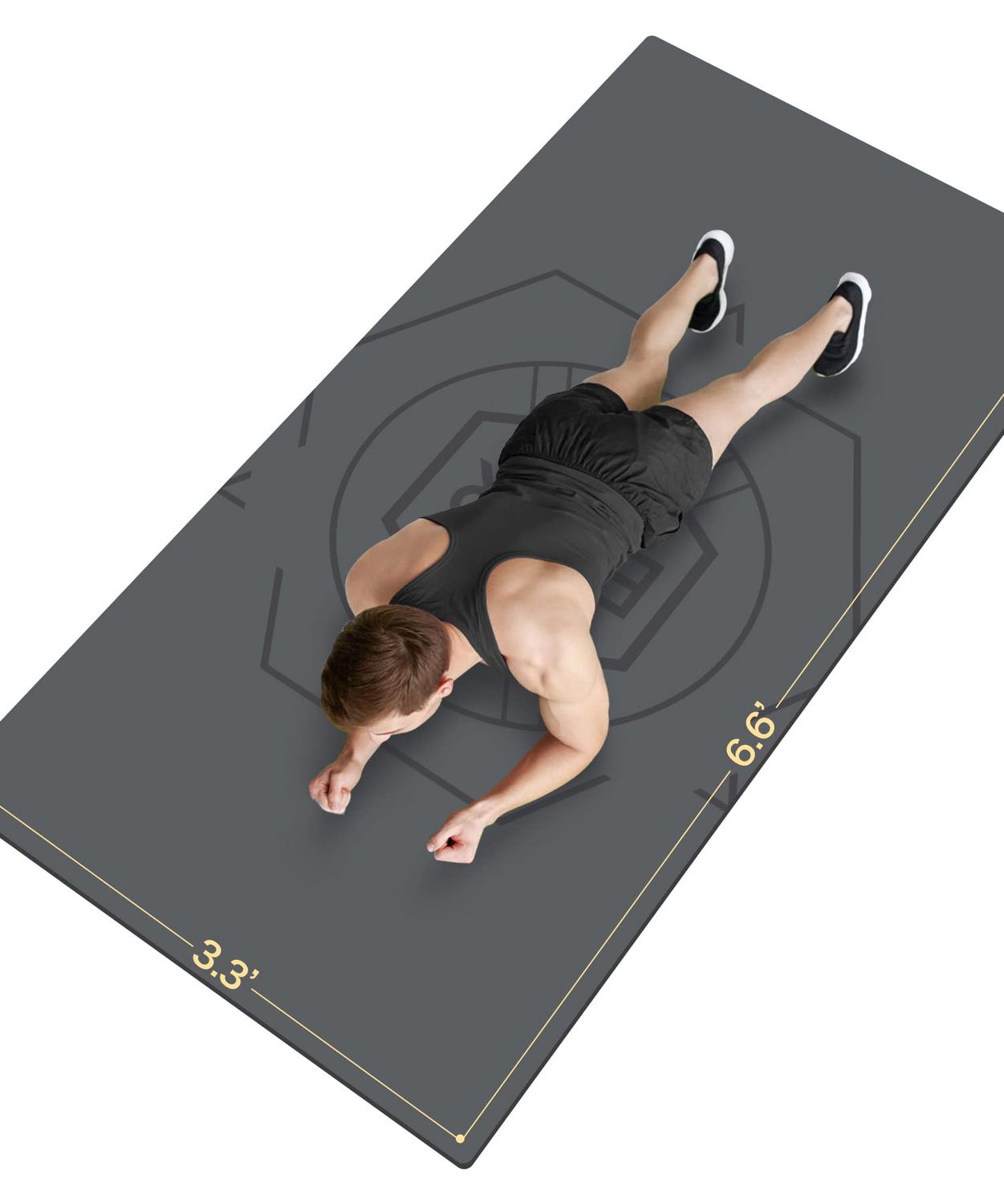 Large Exercise Mat 6&#39;×3&#39; (Non-Slip)