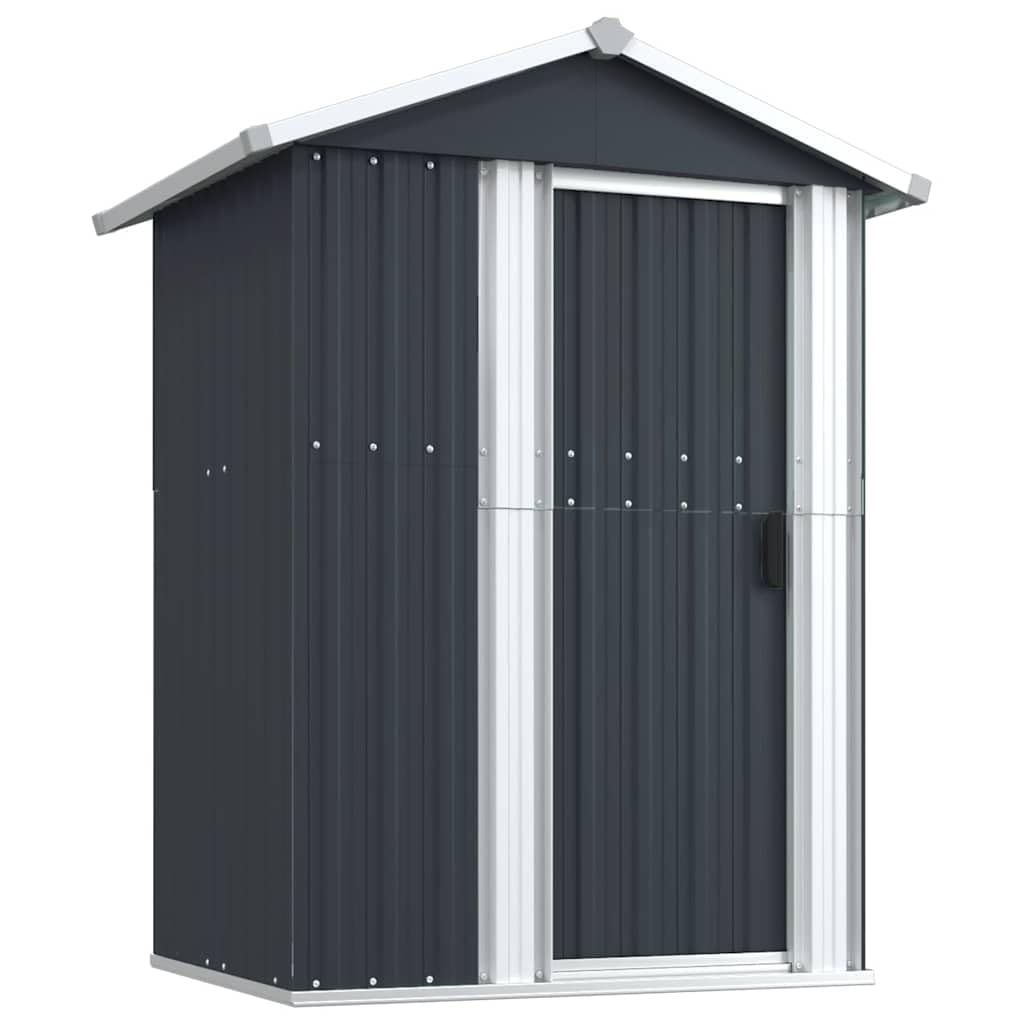 Garden Shed / Bike Bin Store 126×97.5×177 cm (Steel)
