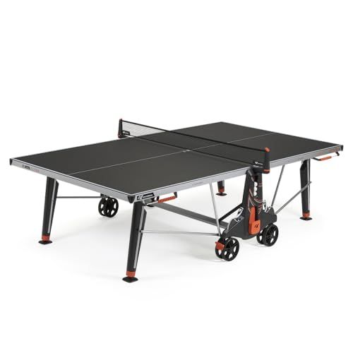Outdoor Tennis Table 500X (Black)