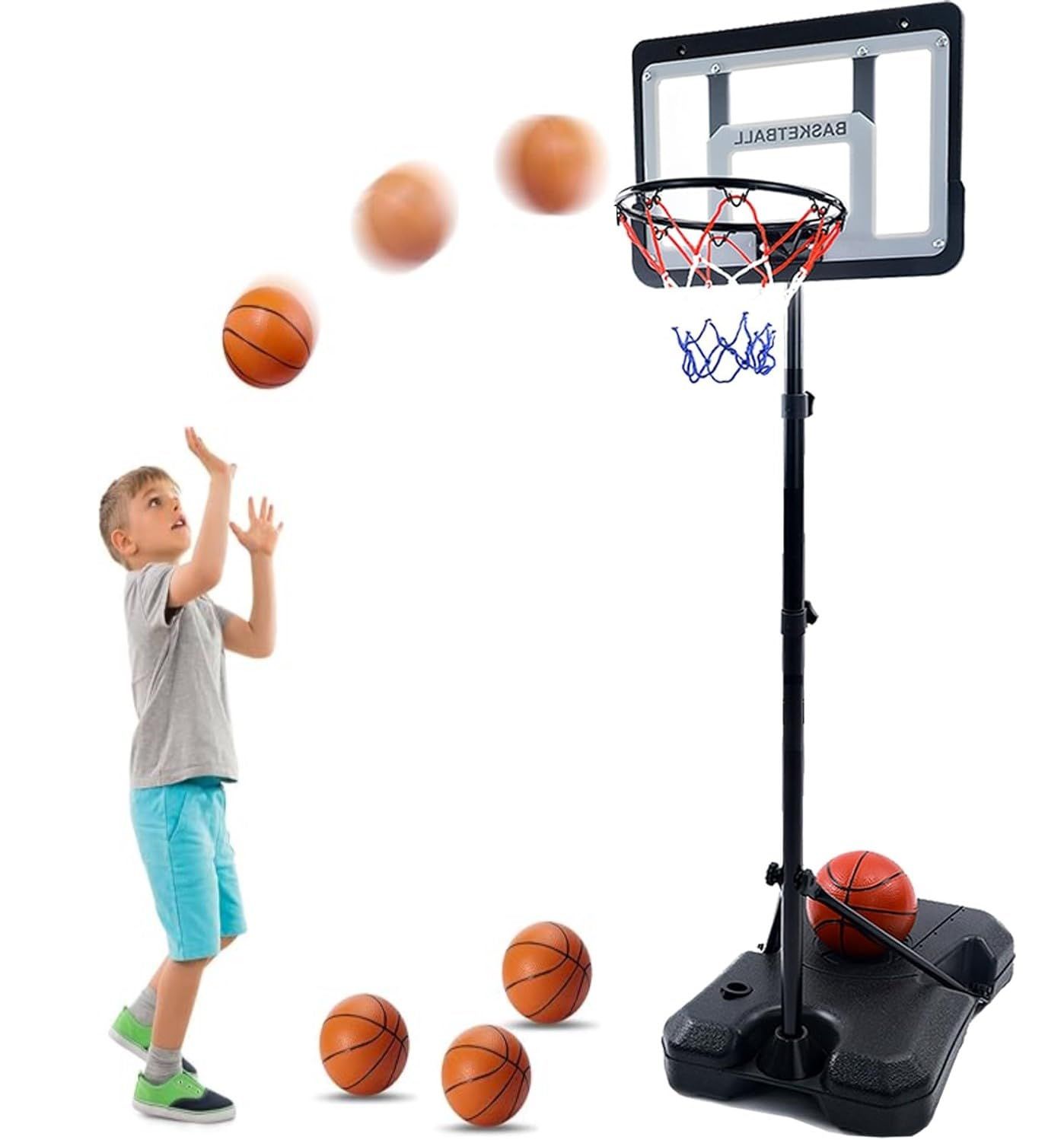 Kids Basketball Hoop (Adjustable Stand)
