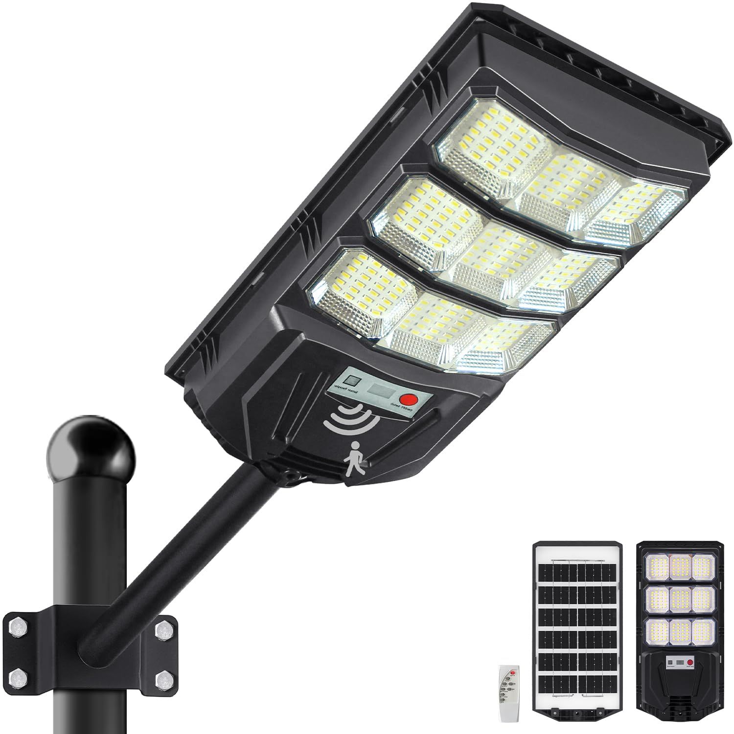Solar Street Light 1200W (Motion, Remote)